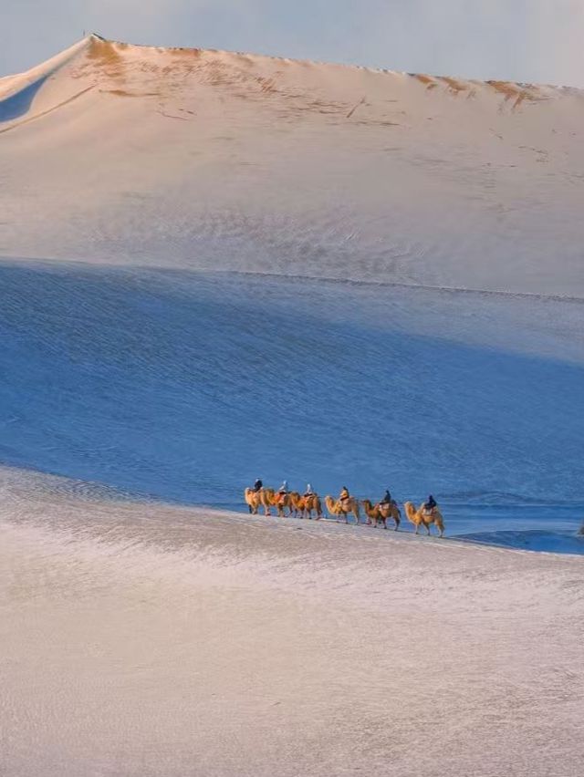 冬遊敦煌:雪落丹霞,千年窟靜待人 冬遊敦煌:雪落丹霞,千年窟靜待人