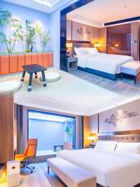 莫蘭迪美學控狂喜!青島北站這家酒店顏值與實用雙在線