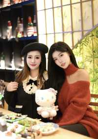 閨蜜小聚，提前感受下聖誕氣氛  終於拔草雙井這家酒願 Izakaya，店裡聖誕氣氛已經布置