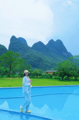 陽朔の十里画廊で、まるで山水画の中に住んでいるかのような体験をしました
