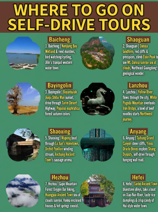 Tested 8 hidden road trip destinations with few people and beautiful scenery