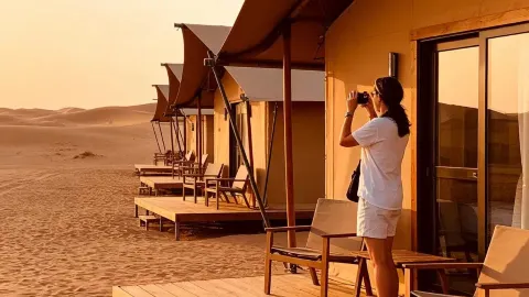 การใช้ชีวิตอยู่ในทะเลทรายและได้ชมดาวนั้นช่างน่าทึ่งจริงๆ! — traveler post in หนิงเซียะ