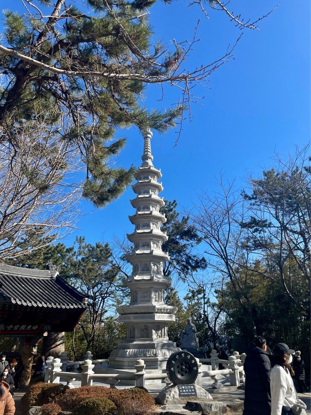 바닷가에 있는 절 “해동 용궁사”