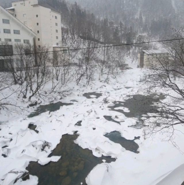 北海道境內神仙的遊憩所－層雲峽