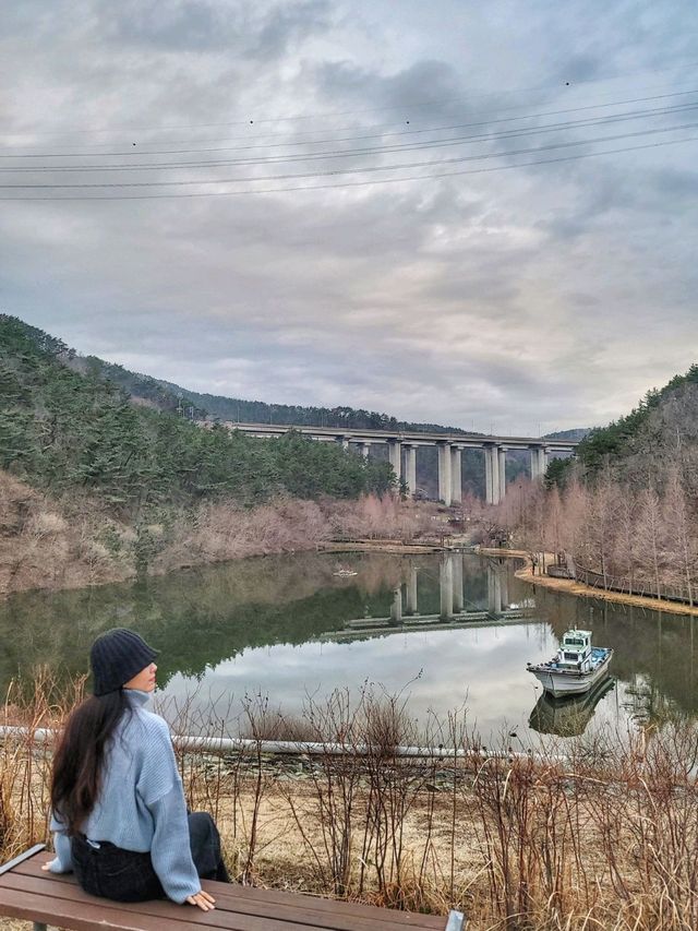 겨울에도 여전히 분위기 있는 용소웰빙공원🌳