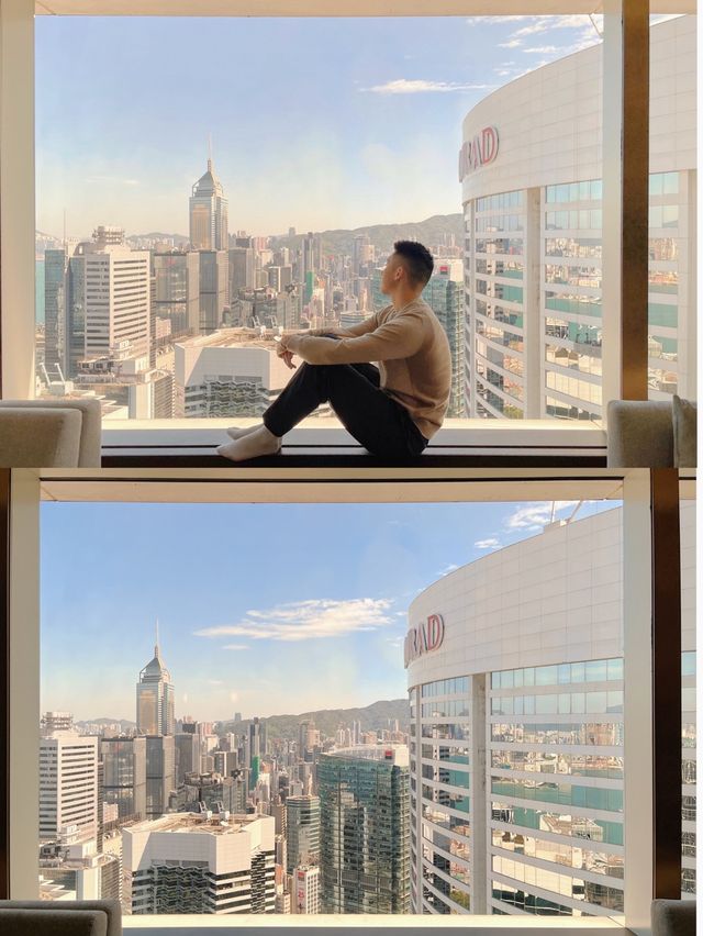 港島香格里拉🌆雅致老錢風，絕美维港日落海景