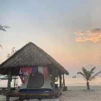 ยามเย็นที่หาดสะพลี 