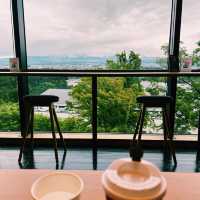 Lovely simple hotel overlooking Mount Fuji