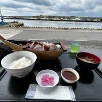 Super fresh sashimi tasting in Niigata 