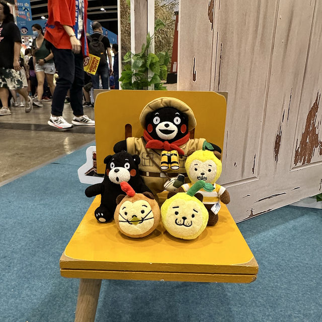 熊本熊宮崎犬去香港書展2023年🥰