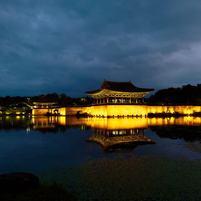 美麗的夜景 - 慶州雁鴨池