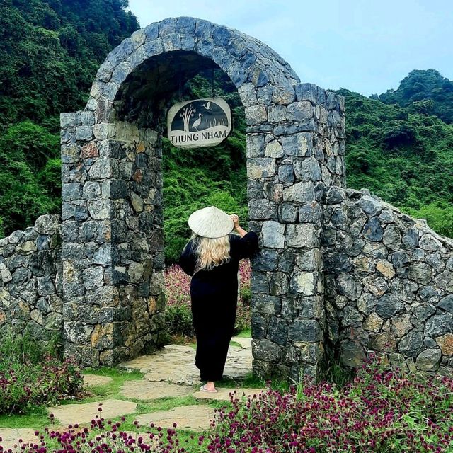 Bird Park in Tam Coc - many butterflies but no birds