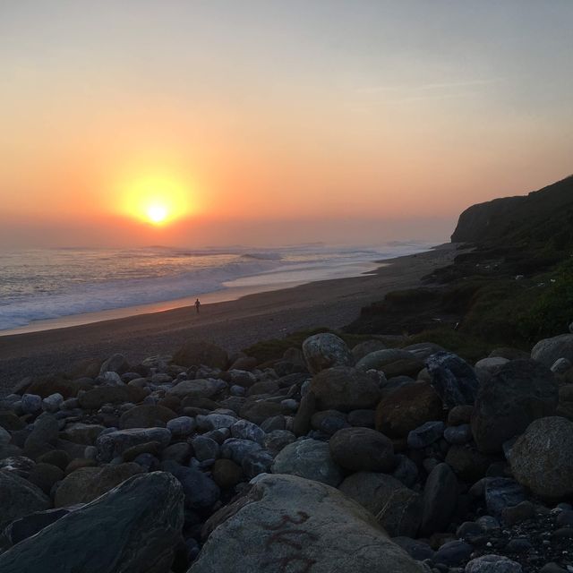 花蓮 ｜ 曼波海洋生態休閒園區踩單車睇日出🌅