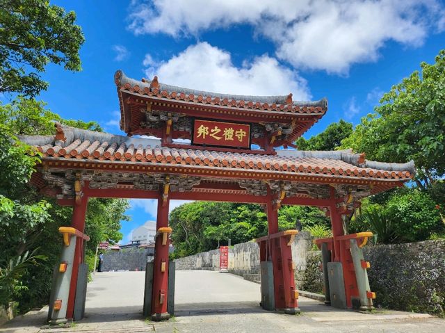 火災後的首里城