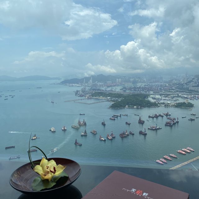 全球最高中餐廳 米芝蓮二星🌟🌟