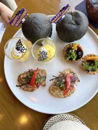 【福岡カフェ】ハロウィン限定アフタヌーンティー👻