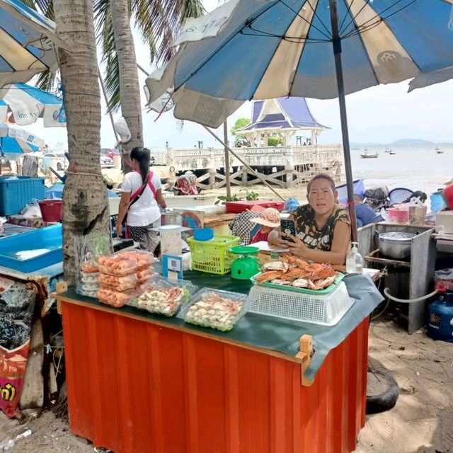 อาหารทะเลสดๆ ประมงพื้นบ้านหาดวอนนภา