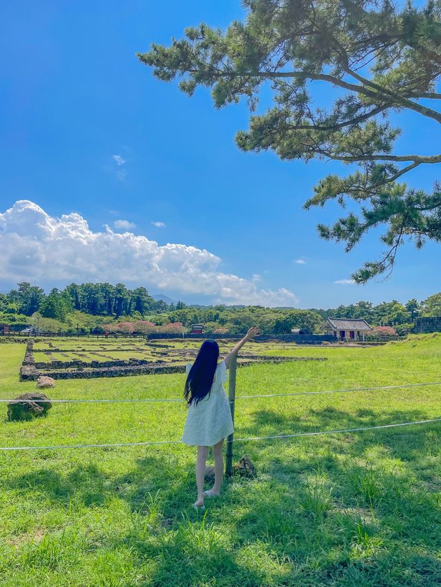 산책하기 좋은 애월 공짜 명소, 항파두리항몽유적지