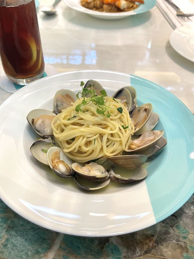 香港尖沙咀$200就能吃到Tiffany的set lunch-The Tiffany Blue Box Cafe