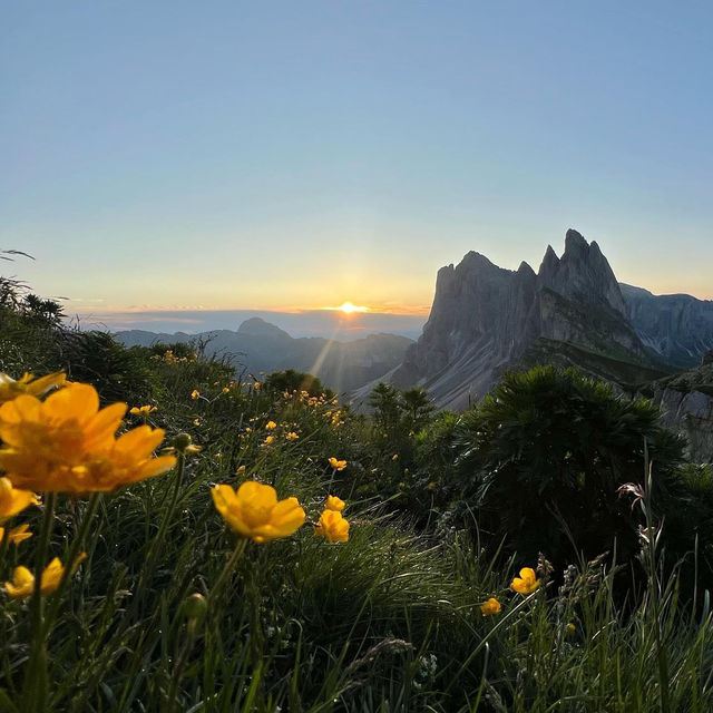 เดินลำบากขึ้น seceda อิตาลี