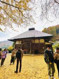 Ouchi-juku Village in Autumn 