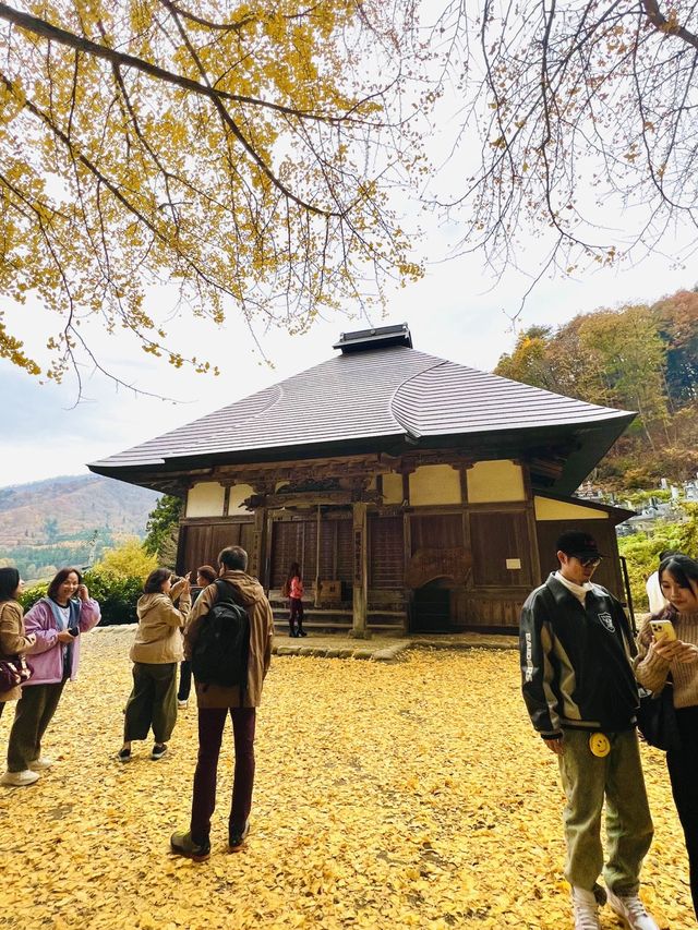 Ouchi-juku Village in Autumn 