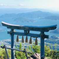 山巔的神聖寶殿🪆倉岳神社⛩️🏞️🌊 