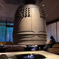 藏王風呂付客室天花板