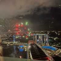 Beautiful view at 64th floor 