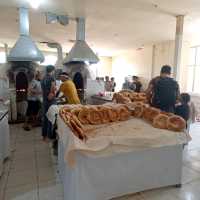 Bread Baking in Chorzu Bazaar