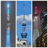 世界第一高電波塔🗼東京晴空塔😍