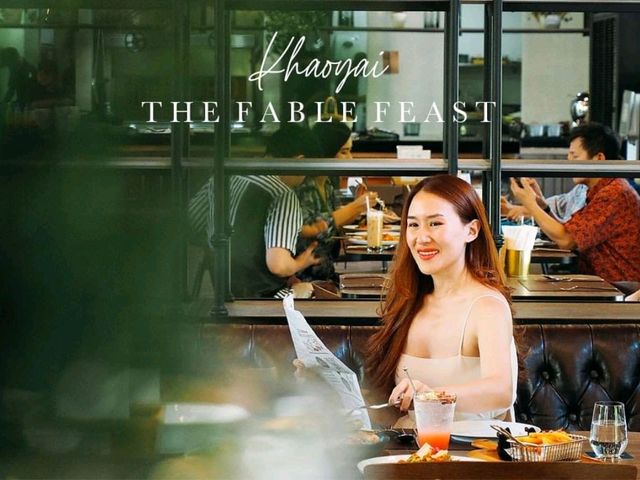 𝙏𝙝𝙚 𝙁𝙖𝙗𝙡𝙚 𝙁𝙚𝙖𝙨𝙩 𝙆𝙝𝙖𝙤 𝙔𝙖𝙞 ร้านอาหารบรรยากาศดี