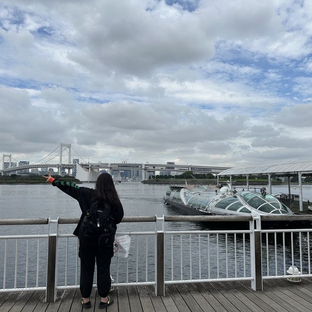 오다이바로 가는 수상버스 타보기🛥️