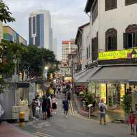 strolling around singapore