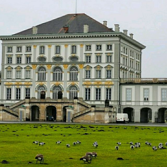 THE GLORIOUS  NYMPHENBURG PALACE, MUNICH.