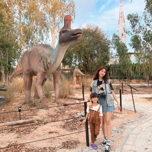 #สวนไดโนเสาร์พัทยา ย้อนเวลาปลุกโลกล้านปีต้องมาแล้ว