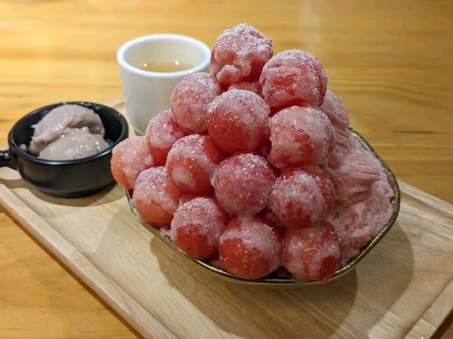芋泥非常出色的手作雪花冰：冰塔職人雪花