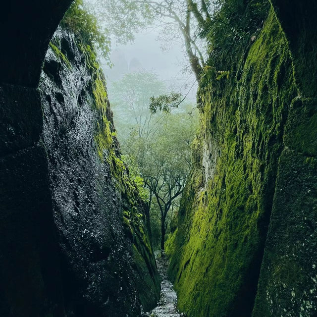攝津峽：山峽奇景