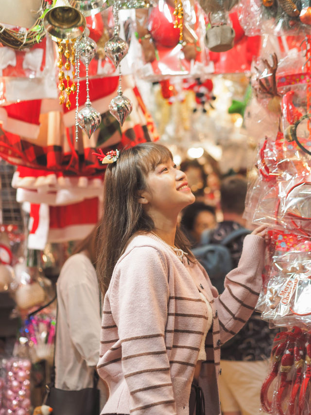 香港🇭🇰 最有聖誕氣氛的街道在深水埗🎄