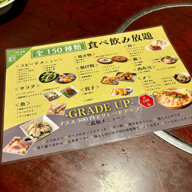 【大阪・東梅田】時間無制限の食べ飲み放題「肉大衆酒場 ドンちゃん 梅田店」