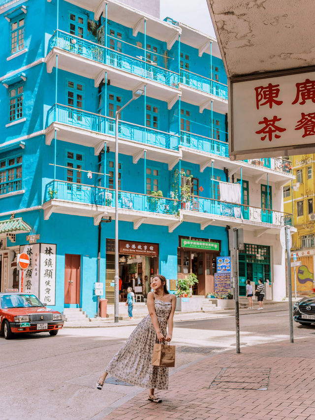 【探索舊香港】灣仔藍屋｜時光漫遊的慢活小天地
