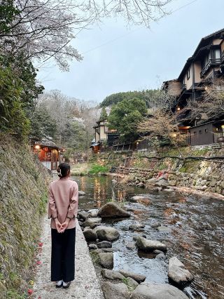 ♨️九州熊本縣手形任浸三間浴池的黑川温泉🤎