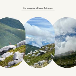 The top of Mount Jiyue: magnificent mountain views, in a fairyland