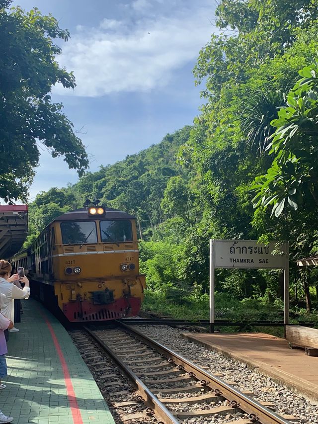 Stunning Views of The Death Railway in Kanchanaburi 🇹🇭