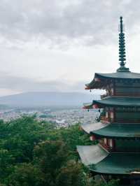 東京自駕河口湖～運氣好到爆才能看到富士山🗻
