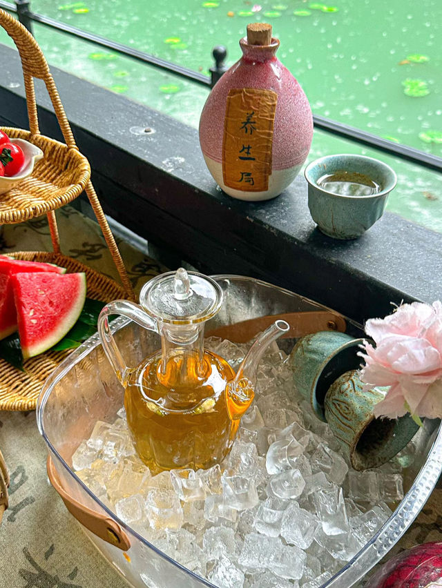 《小貼士》湖洲山莊：靚湖畔茶室，愛護環境