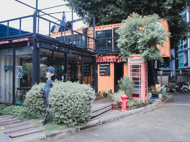 รีวิว Hangar Café ร้านอร่อยย่านนครปฐม