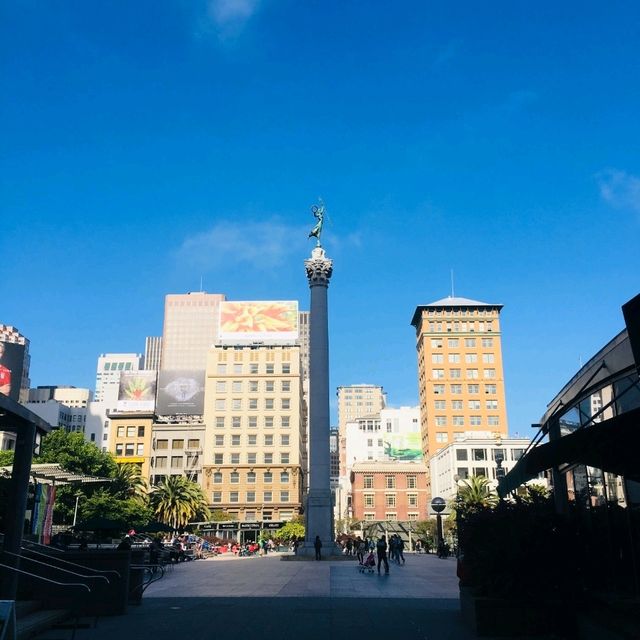 미국 샌프란시스코 여행의 중심, 사진 맛집 유니온 스퀘어 ⭐️