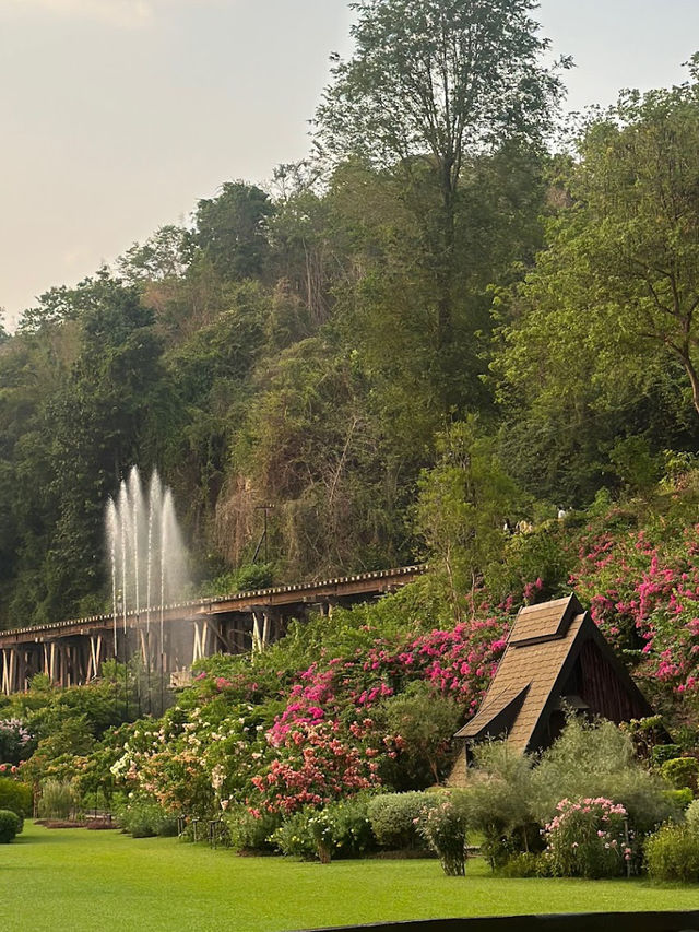 📍สวนไทรโยครีสอร์ท จ.กาญจนบุรี