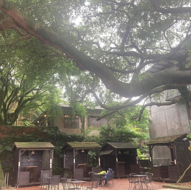 「金瓜石黃金博物館附近，再向上爬欣賞無敵海景」